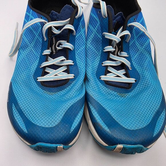Merrell Bare Access Flex Shoes Mens Size 8.5 Blue Cyan Athletic Running Walking - Picture 10 of 13
